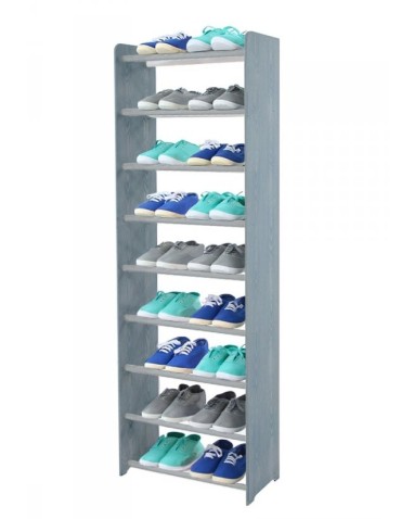 Regał na buty RBS-9-45 w kolorze grafitowym