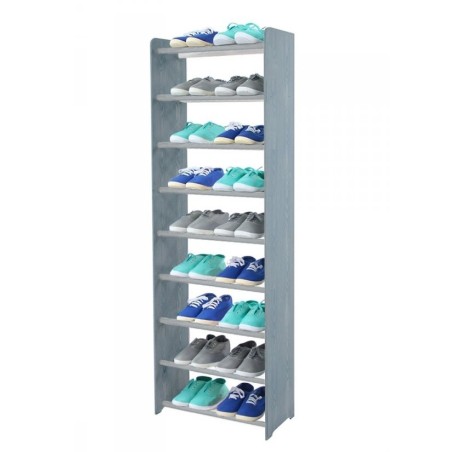 Regał na buty RBS-9-45 w kolorze grafitowym