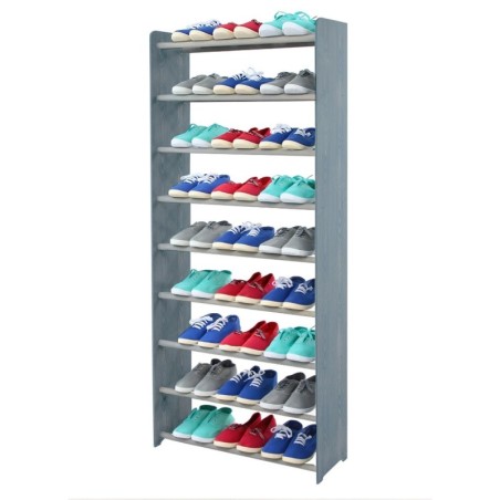 Regał na buty RBS-9-65 w kolorze grafitowym