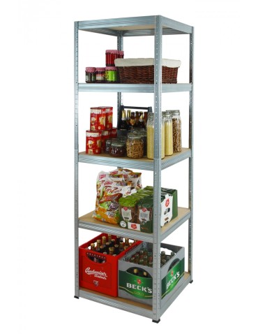 Helios Ocynk Kwadrat - Regał metalowy Helios ocynk 213x50x50_5 - 175 kg / na półkę - product 6