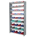 Regał na buty RBS-9-90 w kolorze ciemnografitowym