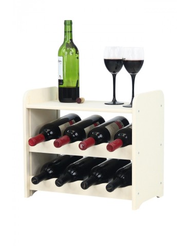 Regał na wino RW-16-8P Ecru