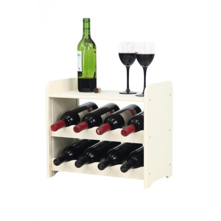 Regał na wino RW-16-8P Ecru