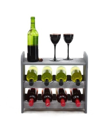 Stojaki na wino RW16 do butelek - Regał na wino RW-16-8P Ecru - product 8
