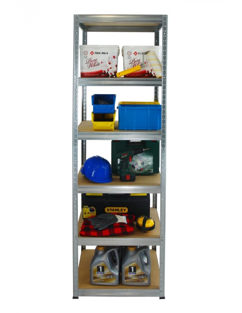 Helios Ocynk Kwadrat - Regał metalowy Helios ocynk 213x50x50_6 - 175 kg / na półkę - product MODO24.PL 5