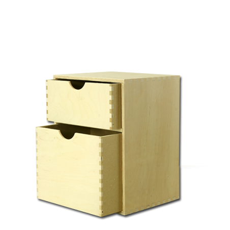 Skrzynka na drobiazgi SSK-4  Dwie szufladki