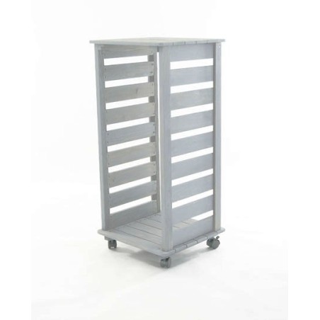 Stojak na drewno SK-1K szary