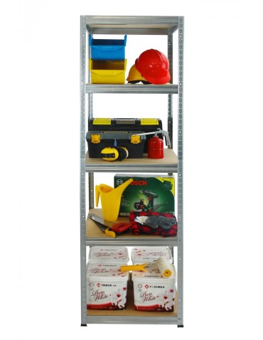 Helios Ocynk Kwadrat - Regał metalowy Helios ocynk 213x60x60_5 - 175 kg / na półkę - product 3