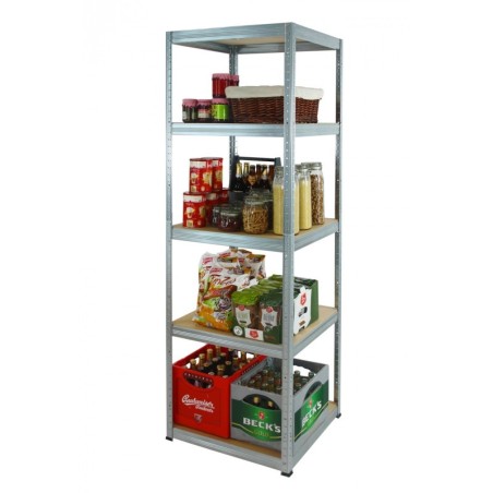Regał metalowy Helios ocynk 213x60x60_5 - 175 kg / na półkę