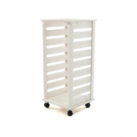 Stojak na drewno SK-1K biały