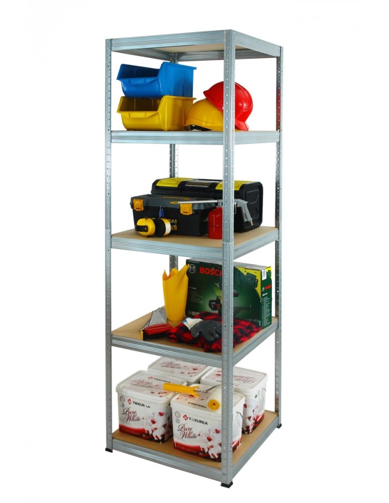 Helios Ocynk Kwadrat - Regał metalowy Helios ocynk 213x60x60_5 - 175 kg / na półkę - product MODO24.PL 5