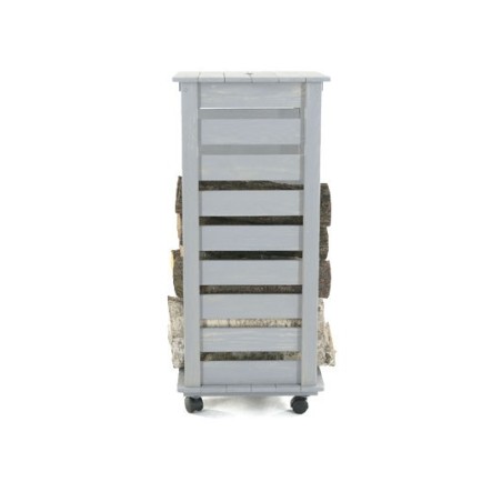 Stojak na drewno SK-1K szary