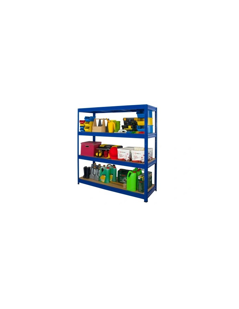 Regały metalowe - Kolos malowany niebieski 177x160x60 600 kg - product MODO24.PL 4