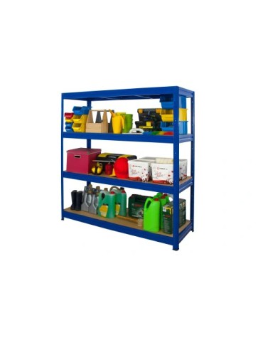 Regały metalowe - Kolos malowany niebieski 177x240x60 450 kg - product 4