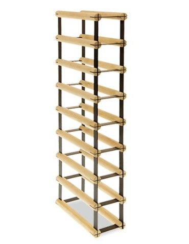 Regały na butelki szklane/PET RW-8  Przechowywanie alkoholu w domu - 8 komorowy Stojak na wino RW-8 1x8 - product 4