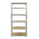 Regał metalowy Helios 213x90x30_6_Z - 175 kg / na półkę