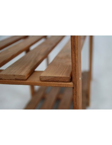 regały seria B - Narożny regał sklepowy B-20 brązowy - product 3