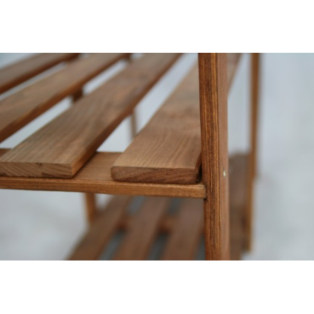 Narożny regał sklepowy B-20 brązowy