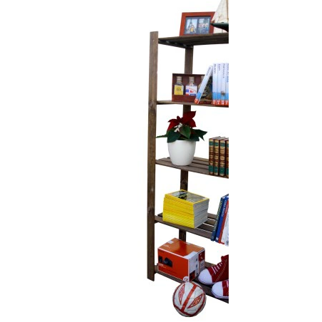 Narożny regał sklepowy B-20 brązowy