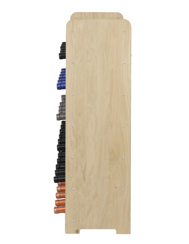 Seria RW-22 - Regał dębowy na 36 butelek · RW-22-36P · drewno w stanie surowym - product 3