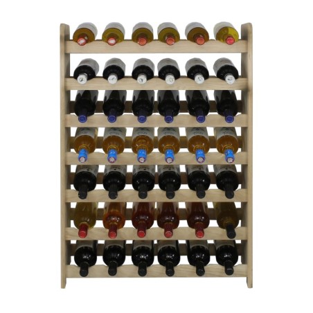 Regał dębowy na 42 butelki · RW-22-42 · drewno w stanie surowym