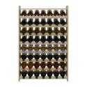 Regał dębowy na 56 butelek · RW-22-56P · drewno w stanie surowym
