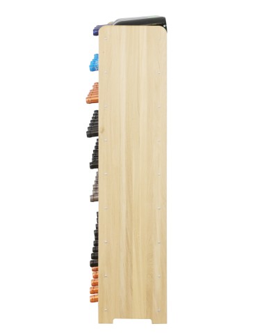 Seria RW-22 - Regał dębowy na 63 butelki · RW-22-63 · drewno w stanie surowym - product 5