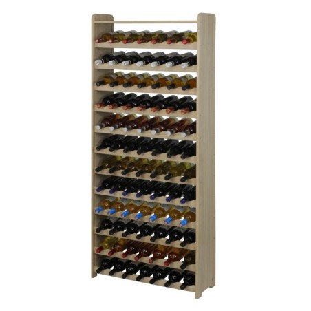 Dębowy regał na wino RW-22-91 · drewno w stanie surowym