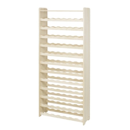 Dębowy regał na wino RW-22-91 · drewno w stanie surowym