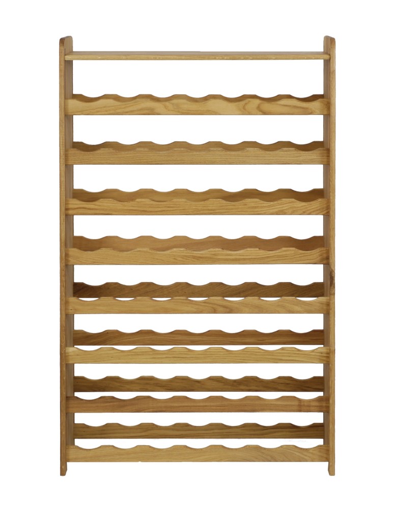 Seria RW-22 - Dębowy regał na wino RW-22-56P · olejowany · kolor brązowy - product MODO24.PL 2