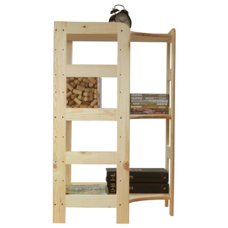 Regał do salonu R-04 89x56x56 cm narożny