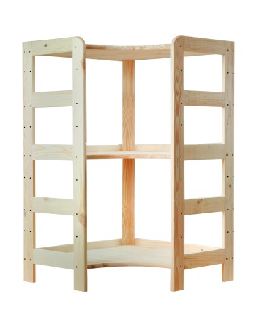 Regał do salonu R-04 89x56x56 cm narożny