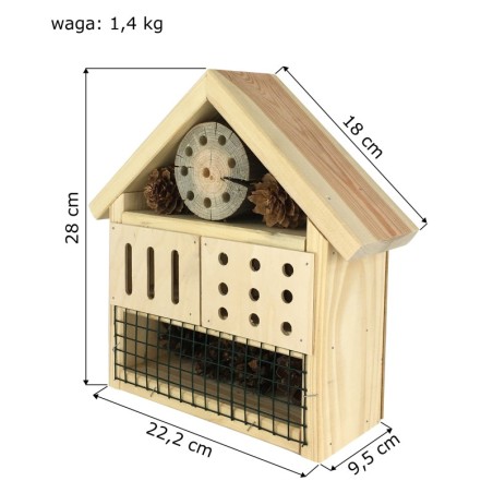 Domek dla Owadów, Budka Lęgowa - REDUKCJA MSZYC
