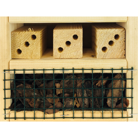 Hotel dla pszczół murarek oraz innych owadów HD