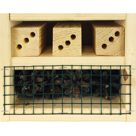 Hotel dla zagrożonych gatunków owadów HD