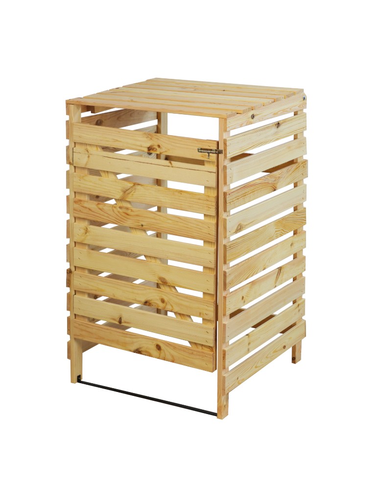 Kompostowniki - Drewniana wiata śmietnikowa · zabudowa na kosz o pojemności 120 L - product MODO24.PL 2
