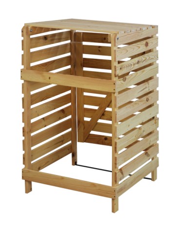 Kompostowniki - Drewniana wiata śmietnikowa · zabudowa na kosz o pojemności 120 L - product 4