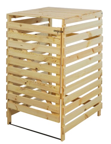 Drewniana osłona kosza na śmieci o pojemności 240 l - product 2