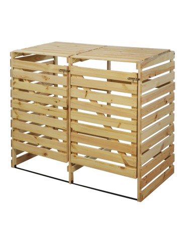 Kompostowniki - Śmietnikowa wiata na dwa kosze o pojemności 240 l - product 3