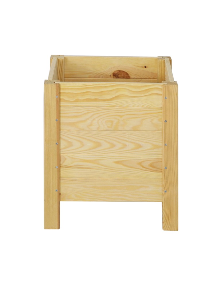 Kwietniki i donice - Donica sosnowa na nóżkach RDS -4-1 · stan surowy - product MODO24.PL 3