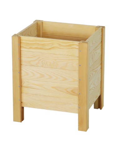 Kwietniki i donice - Donica sosnowa na nóżkach RDS -4-1 · stan surowy - product 4