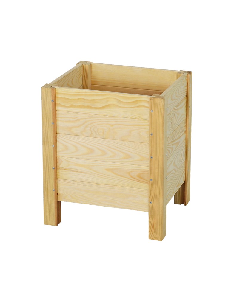 Kwietniki i donice - Donica sosnowa na nóżkach RDS -4-1 · stan surowy - product MODO24.PL 4