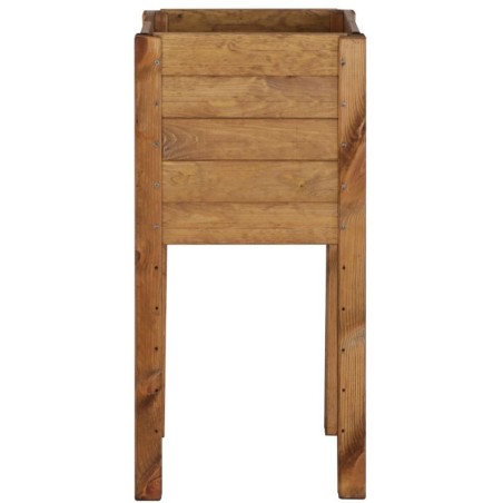 Donica sosnowa na nogach RDS-5-1 w kolorze brązowym