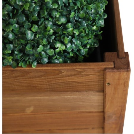 Donica sosnowa na nogach RDS-5-1 w kolorze brązowym