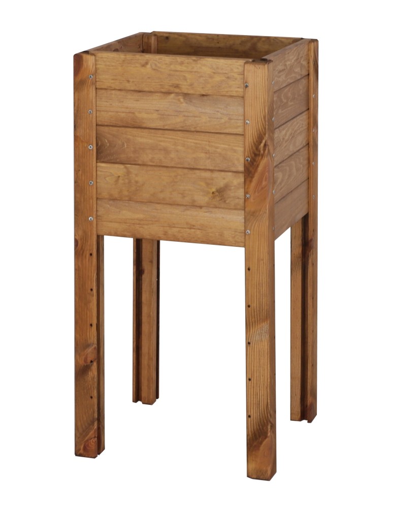 Kwietniki i donice - Donica sosnowa na nogach RDS-5-1 w kolorze brązowym - product MODO24.PL 5