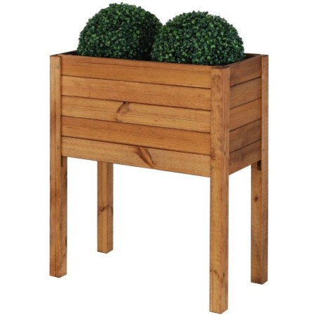 Donica sosnowa na nogach RDS-5-2 · impregnowana na brąz