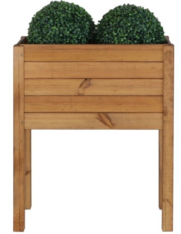 Kwietniki i donice - Donica sosnowa na nogach RDS-5-2 · impregnowana na brąz - product 3