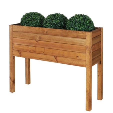 Donica sosnowa na nogach RDS-5-3 · impregnowana na brąz