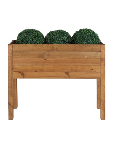 Kwietniki i donice - Donica sosnowa na nogach RDS-5-3 · impregnowana na brąz - product 3