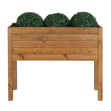 Donica sosnowa na nogach RDS-5-3 · impregnowana na brąz